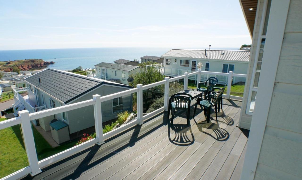 Luxury 3 Bed 2 Bath Lodge With Sea Views! Exmouth Exteriér fotografie