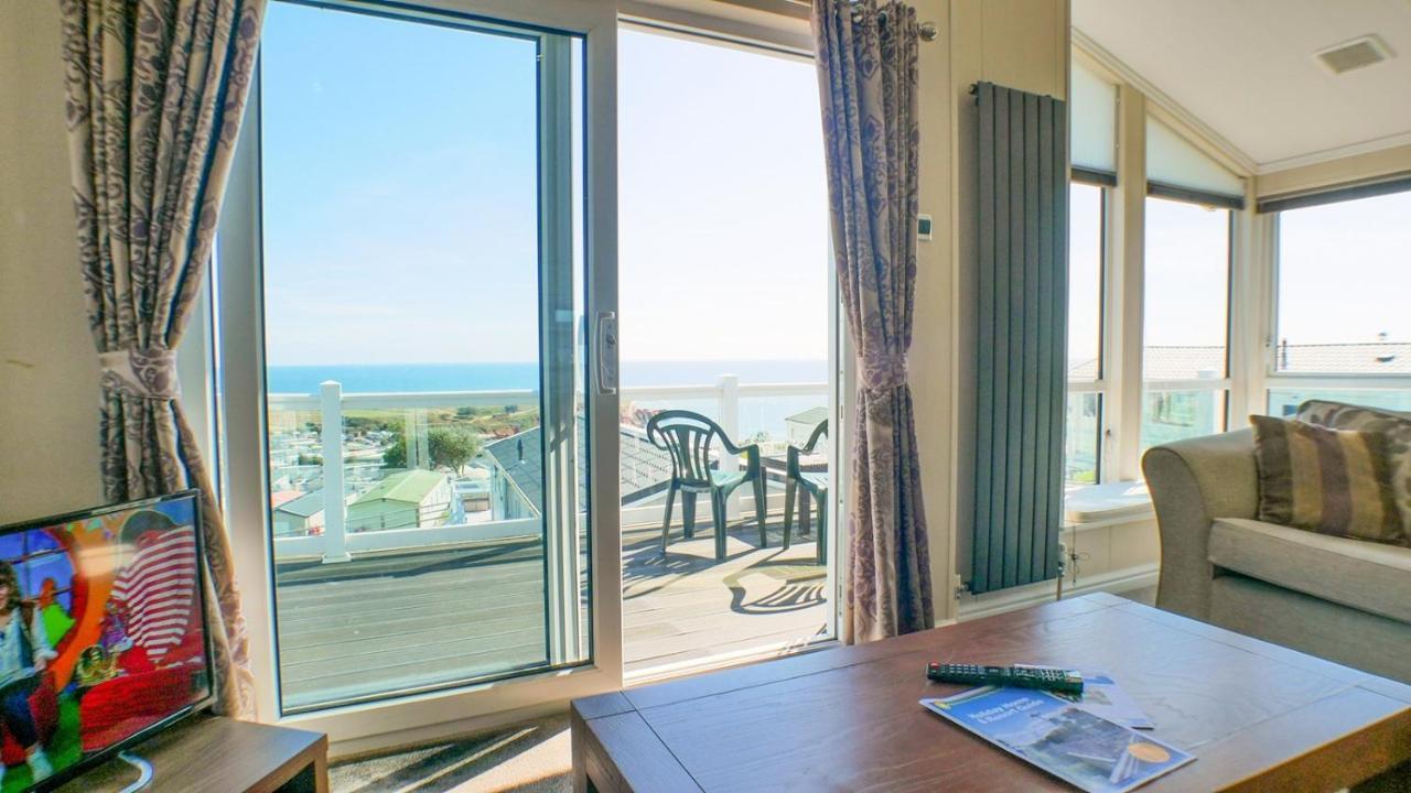 Luxury 3 Bed 2 Bath Lodge With Sea Views! Exmouth Exteriér fotografie