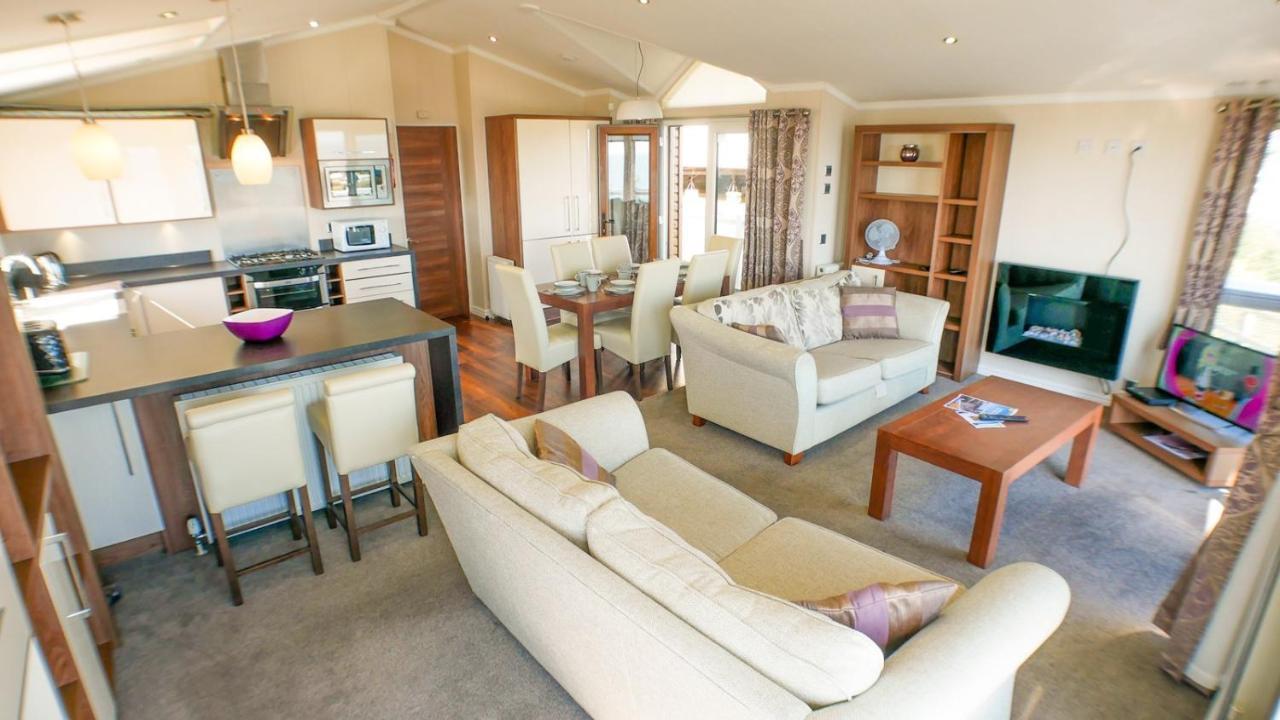 Luxury 3 Bed 2 Bath Lodge With Sea Views! Exmouth Exteriér fotografie